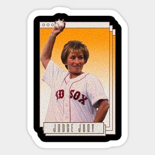 Judge Judy Windows Style Sticker